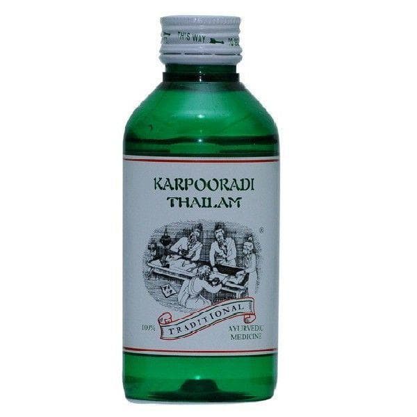 Karpooradi Thailam (Effective Ayurvedic Pain Relief Oil for Muscular & Joint pains)