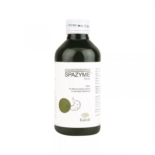 Spazyme Syrup (A herbal product for gastric upsets and improving bowel function)