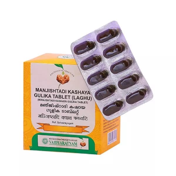 Bruhat Manjishthadi Kashaya Gulika Tablet