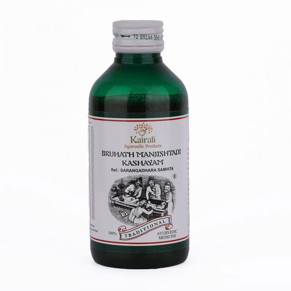 Bruhath Manjishtadi Kashayam (Ayurvedic Medicine for Skin diseases, Rheumatism & Paralysis)